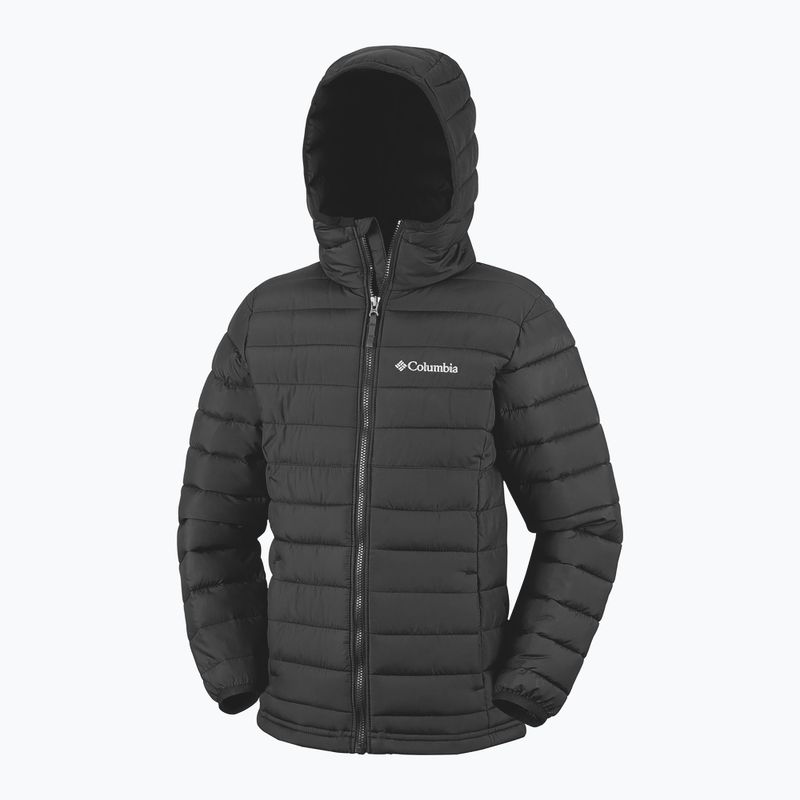 Kurtka dziecięca Columbia Powder Lite II Hooded black 4