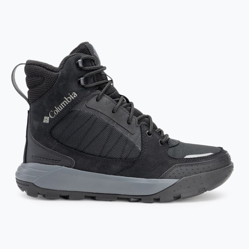 Buty zimowe męskie Columbia Portlander Boot Ohi black/ ti grey steel 2