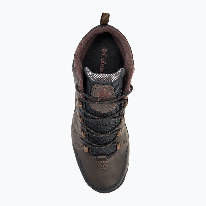 Buty męskie Columbia Woodburn Ii Chukka WP OH cordovan/ garnet red 5