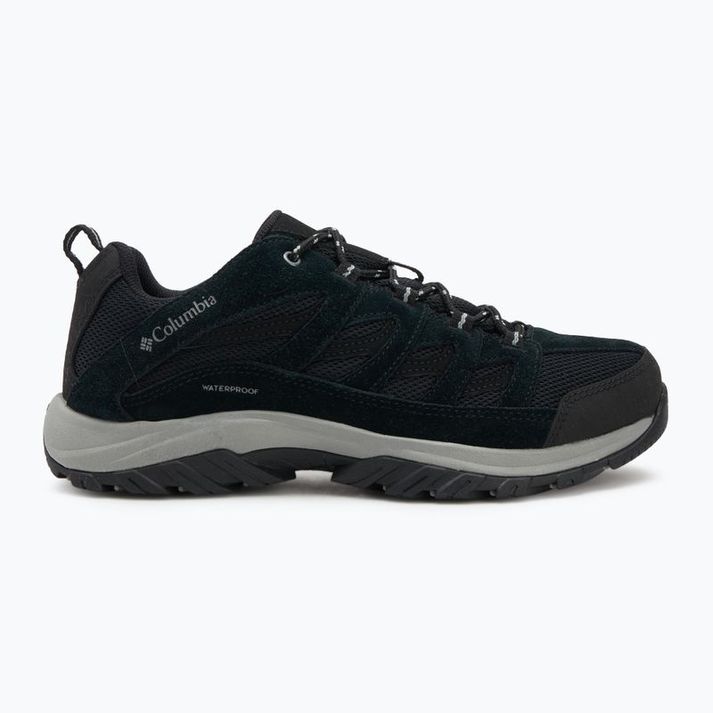 Buty trekkingowe męskie Columbia Crestwood Wp V2 black/columbia grey 2