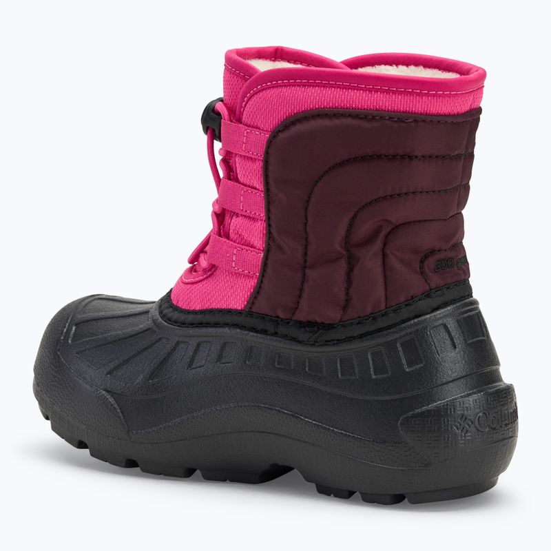 Śniegowce dziecięce Columbia Youth Powderbug Snowlite pink ice/moonvista 3