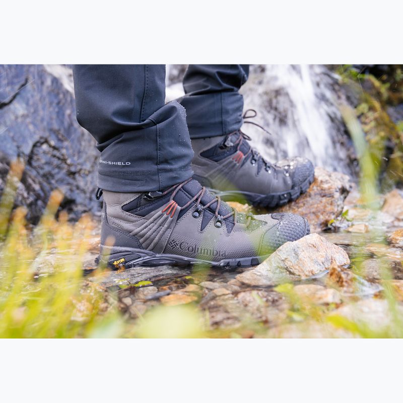 Buty trekkingowe męskie Columbia Geoterra Outdry LTR black/ spice 18