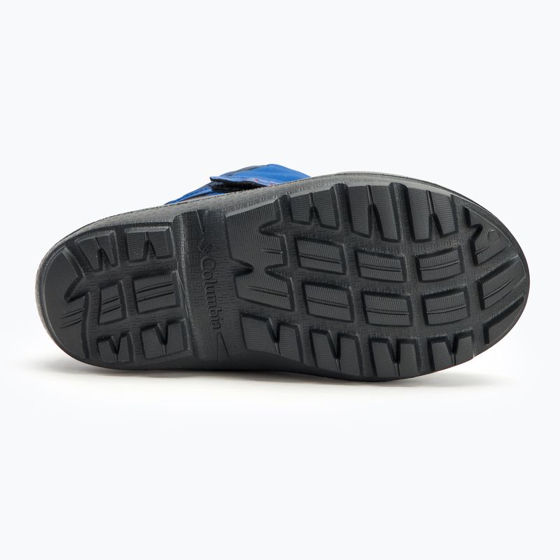 Śniegowce dziecięce Columbia Youth Powderbug Snowlite mountain blue/ spicy 4