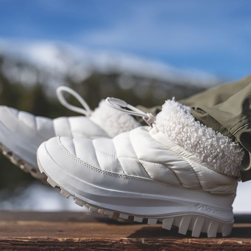 Śniegowce damskie Columbia Snowtrot Shorty sea salt/fig 7