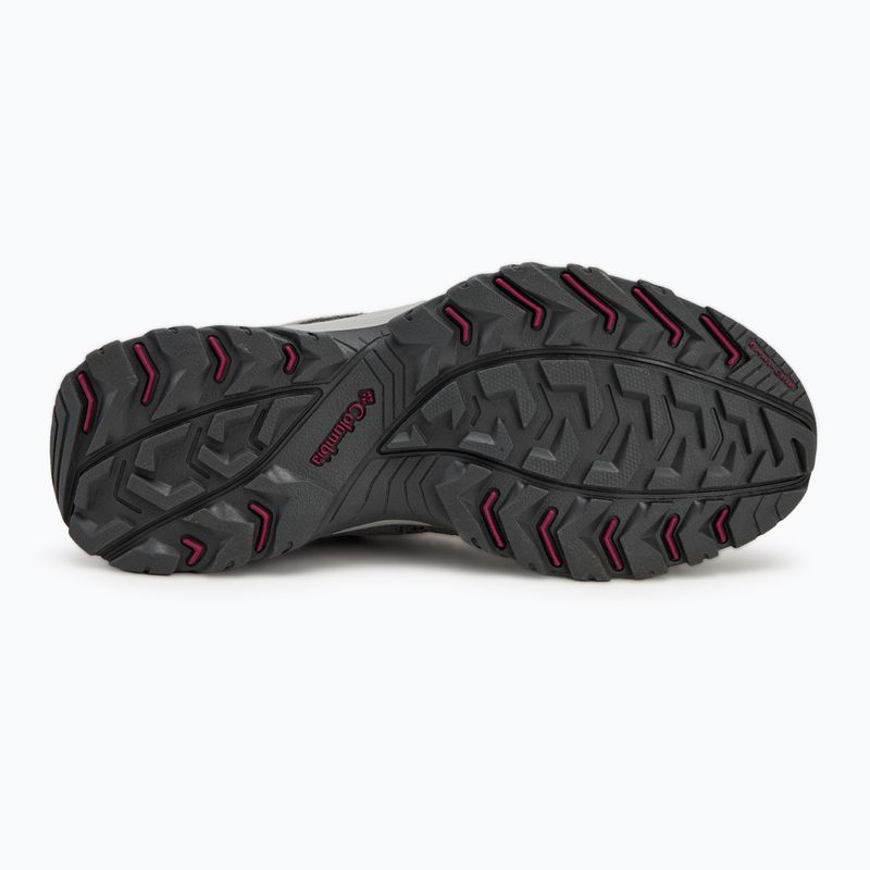 Buty trekkingowe damskie Columbia Redmond III Wp ti titanium/ red onion 4
