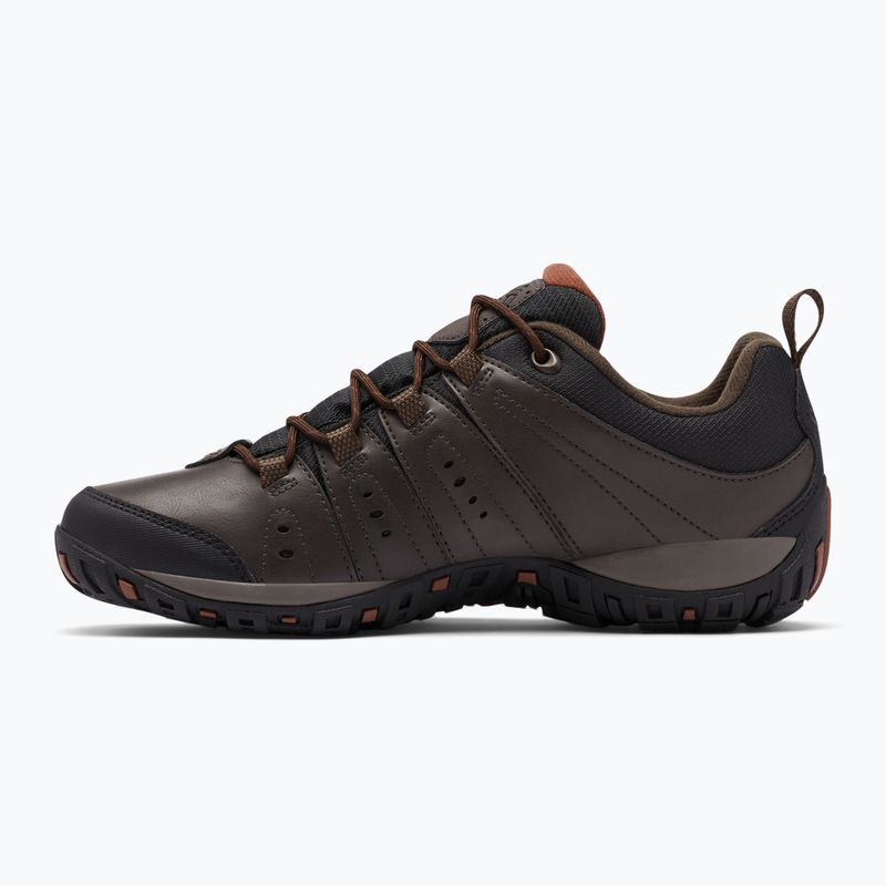 Buty turystyczne męskie Columbia Woodburn II Waterproof cordovan/ cinnamon 10