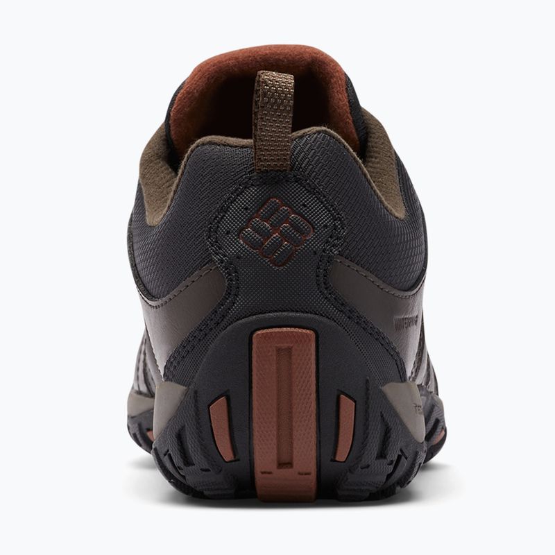 Buty turystyczne męskie Columbia Woodburn II Waterproof cordovan/ cinnamon 12