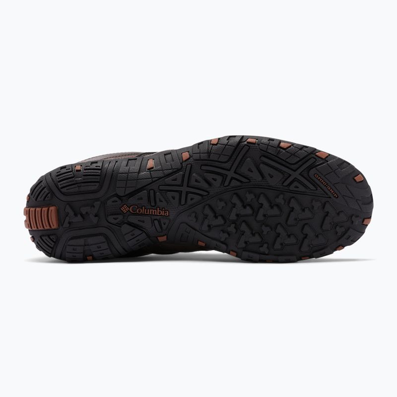 Buty turystyczne męskie Columbia Woodburn II Waterproof cordovan/ cinnamon 14