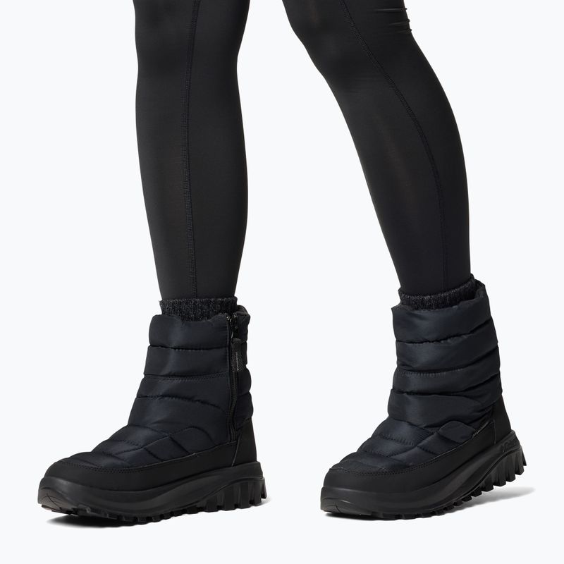 Śniegowce damskie Columbia Snowtrot Mid black/titanium ii 8