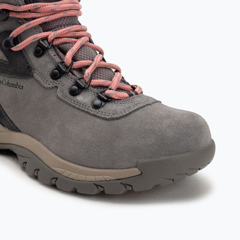 Buty trekkingowe damskie Columbia Newton Ridge Plus Wp Amped stratus/canyon rose 7