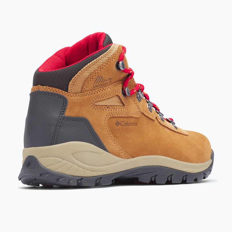 Buty trekkingowe damskie Columbia Newton Ridge Plus WP Amped elk/ mountain red 289 7