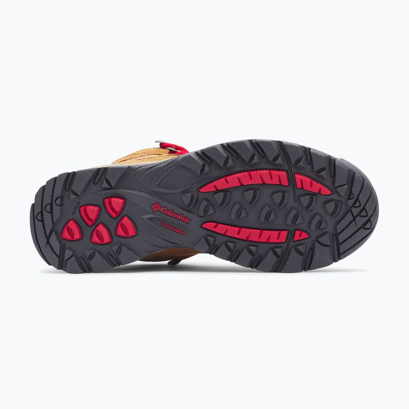 Buty trekkingowe damskie Columbia Newton Ridge Plus WP Amped elk/ mountain red 289 8