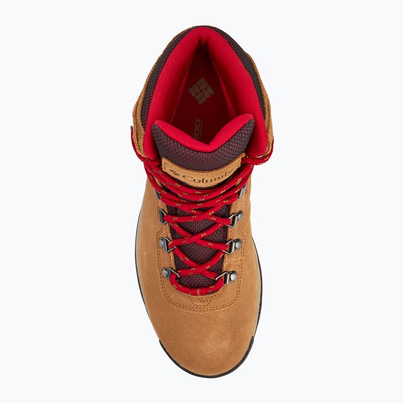Buty trekkingowe damskie Columbia Newton Ridge Plus WP Amped elk/ mountain red 289 5