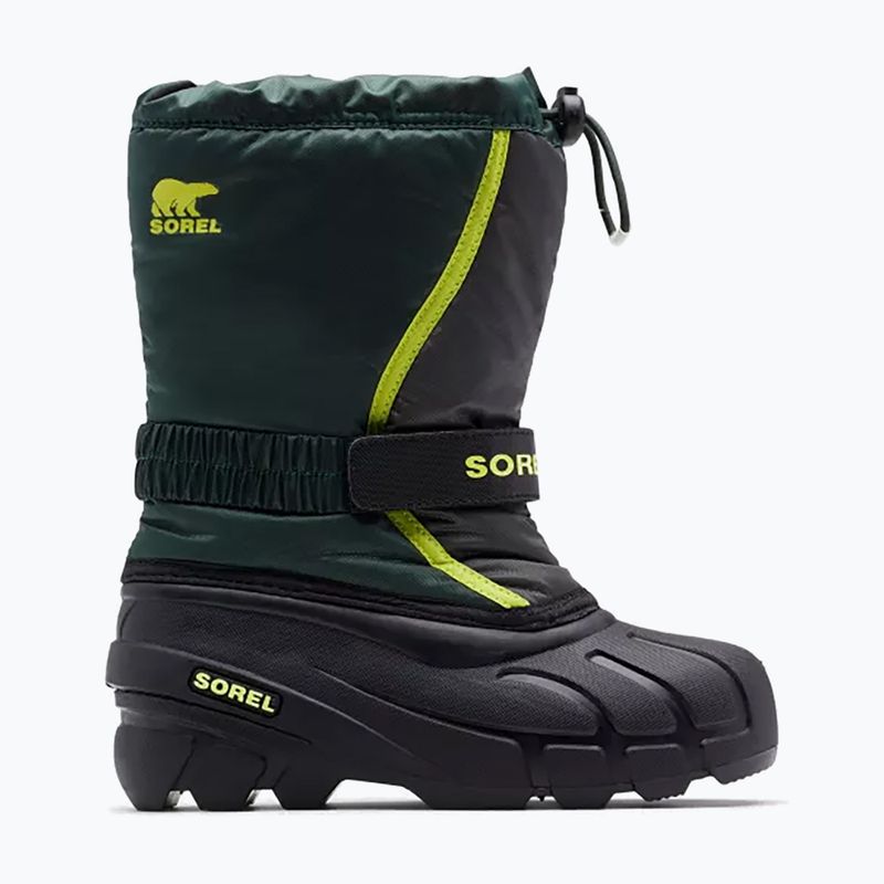 Śniegowce dziecięce Sorel Youth Flurry 24 spruce/grill 8