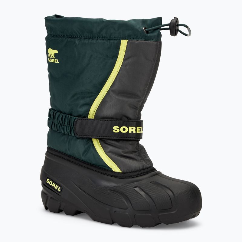 Śniegowce dziecięce Sorel Youth Flurry spruce/grill