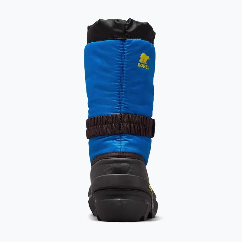 Śniegowce dziecięce Sorel Youth Flurry 24 black/super blue 10