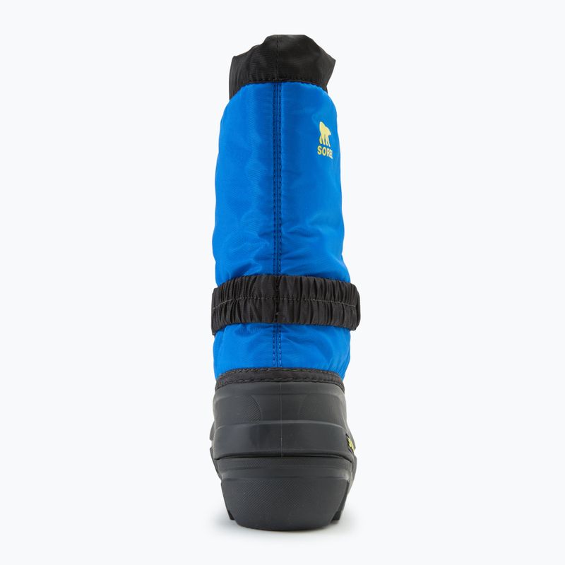 Śniegowce dziecięce Sorel Youth Flurry black/super blue 6