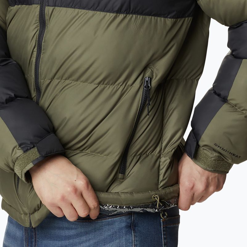 Kurtka ocieplana męska Columbia Pike Lake II Hooded stone green/ shark 399 7