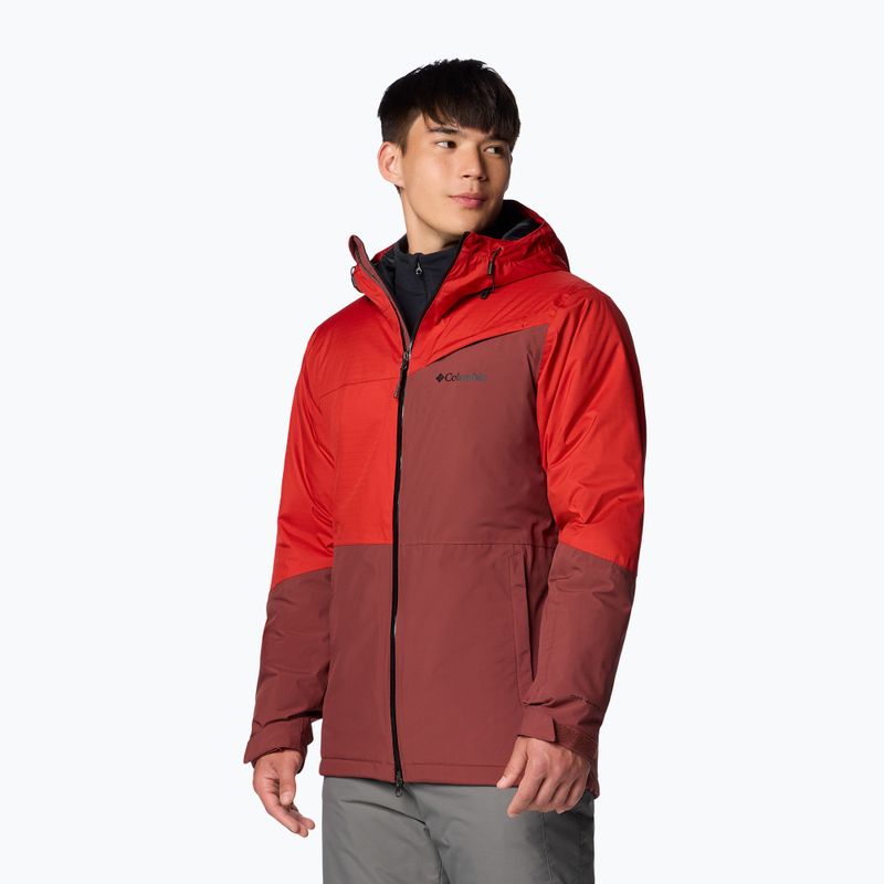 Kurtka narciarska męska Columbia Iceberg Point II spice/sail red 4