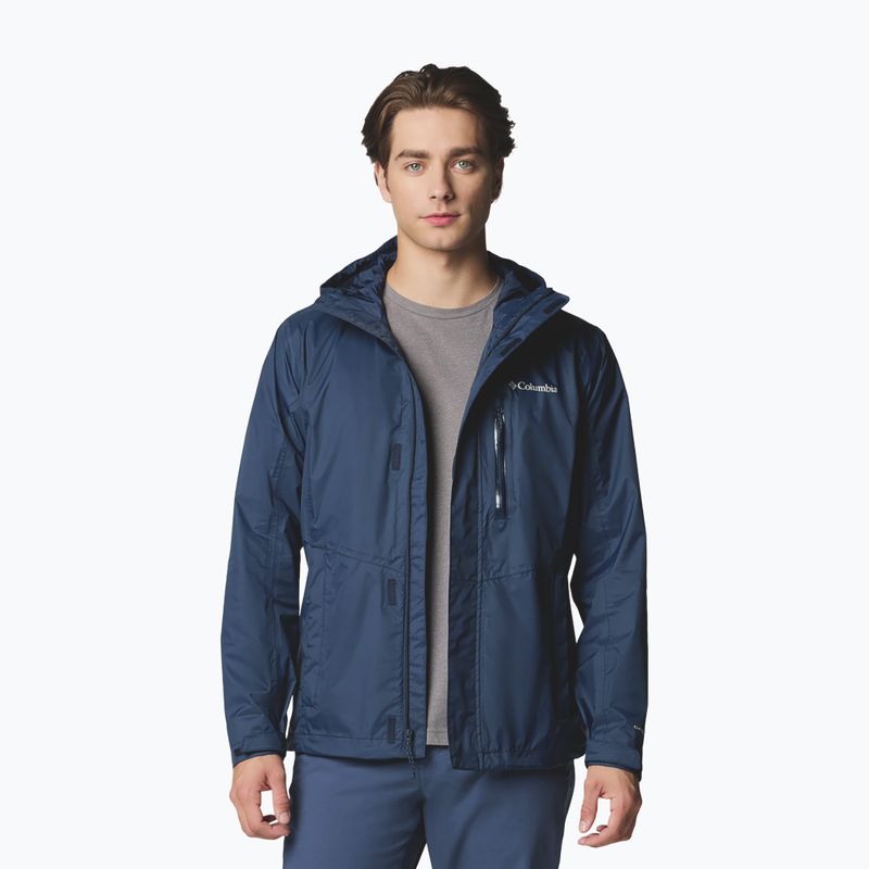 Kurtka przeciwdeszczowa męska Columbia Pouring Adventure III collegiate navy 4