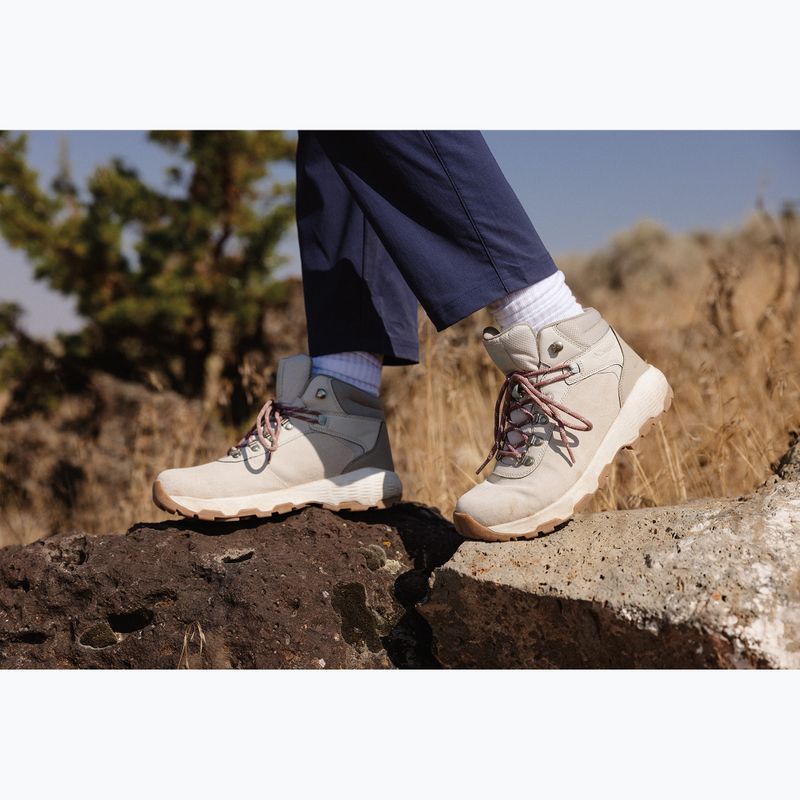 Buty turystyczne damskie Columbia Newton Wander cloud grey/cool green 10