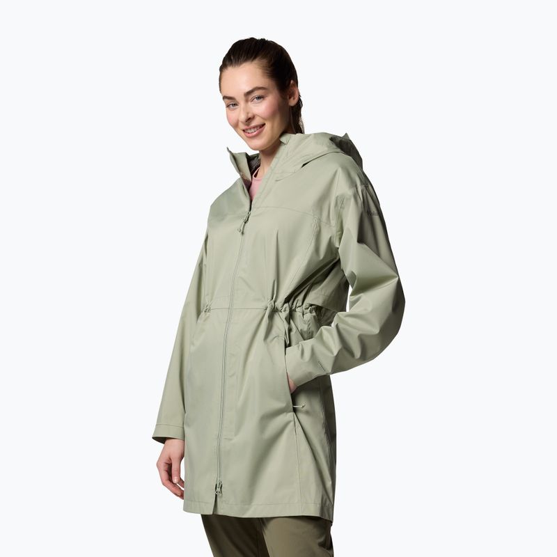 Płaszcz przeciwdeszczowy damski Columbia Weekend Adventure II Long Shell safari 4