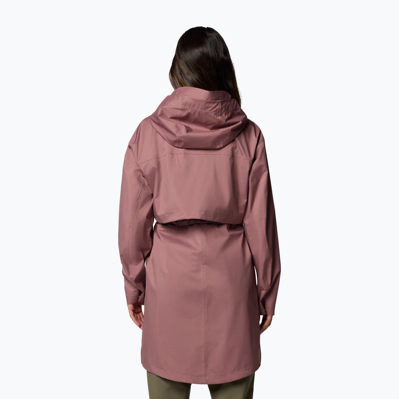 Płaszcz przeciwdeszczowy damski Columbia Weekend Adventure II Long Shell fig 3
