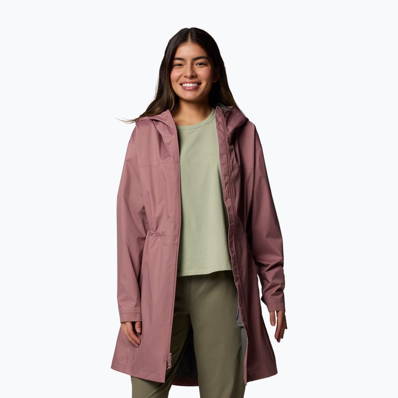Płaszcz przeciwdeszczowy damski Columbia Weekend Adventure II Long Shell fig 5