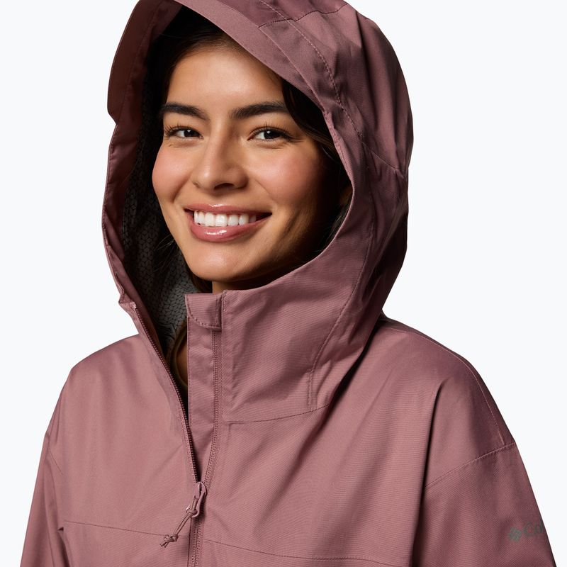 Płaszcz przeciwdeszczowy damski Columbia Weekend Adventure II Long Shell fig 7