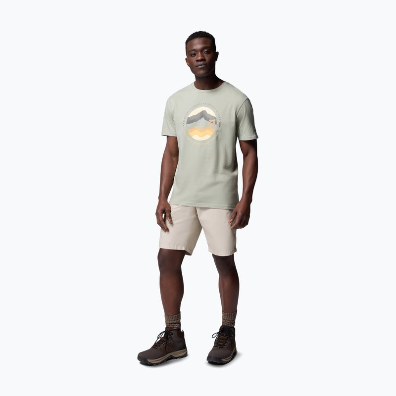 Koszulka męska Columbia Path Lake Graphic Tee II safari/circular 2