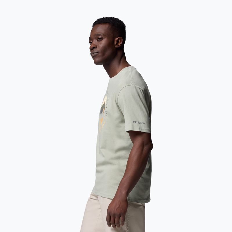 Koszulka męska Columbia Path Lake Graphic Tee II safari/circular 4
