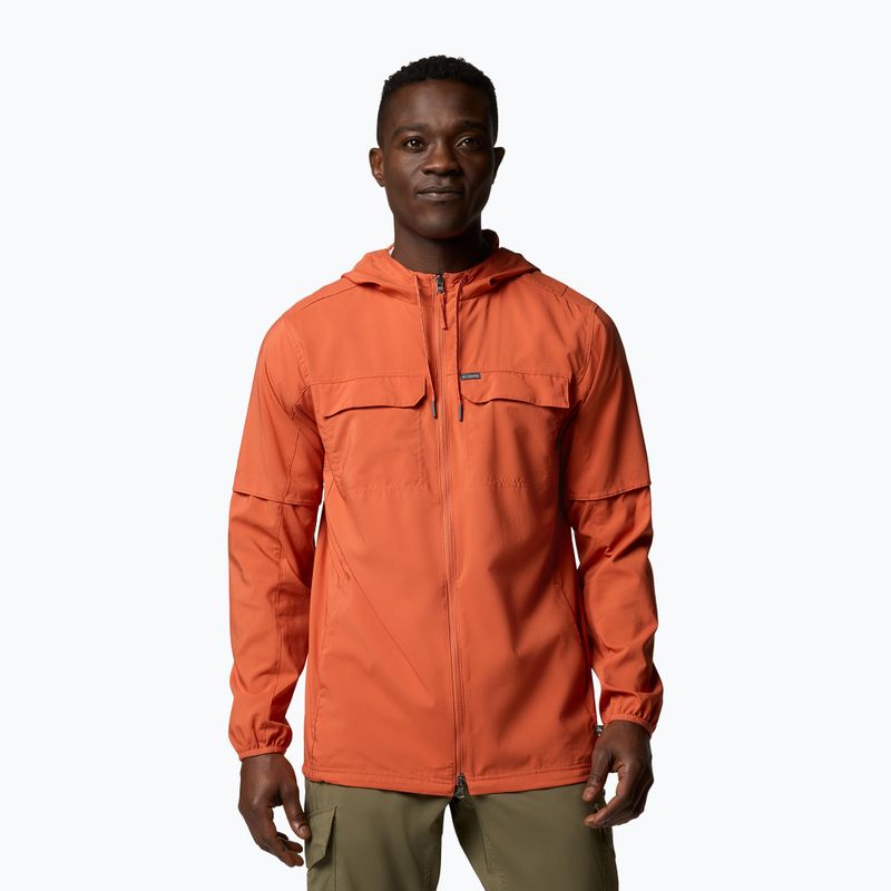 Bluza trekkingowa męska Columbia Skien Valley Hooded tuscan