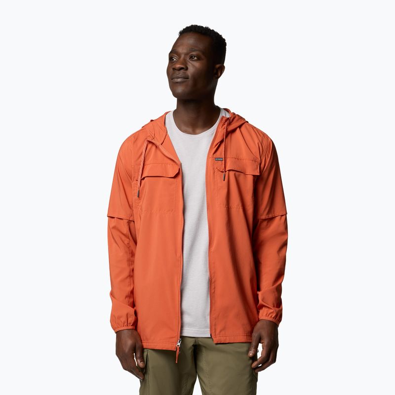 Bluza trekkingowa męska Columbia Skien Valley Hooded tuscan 4