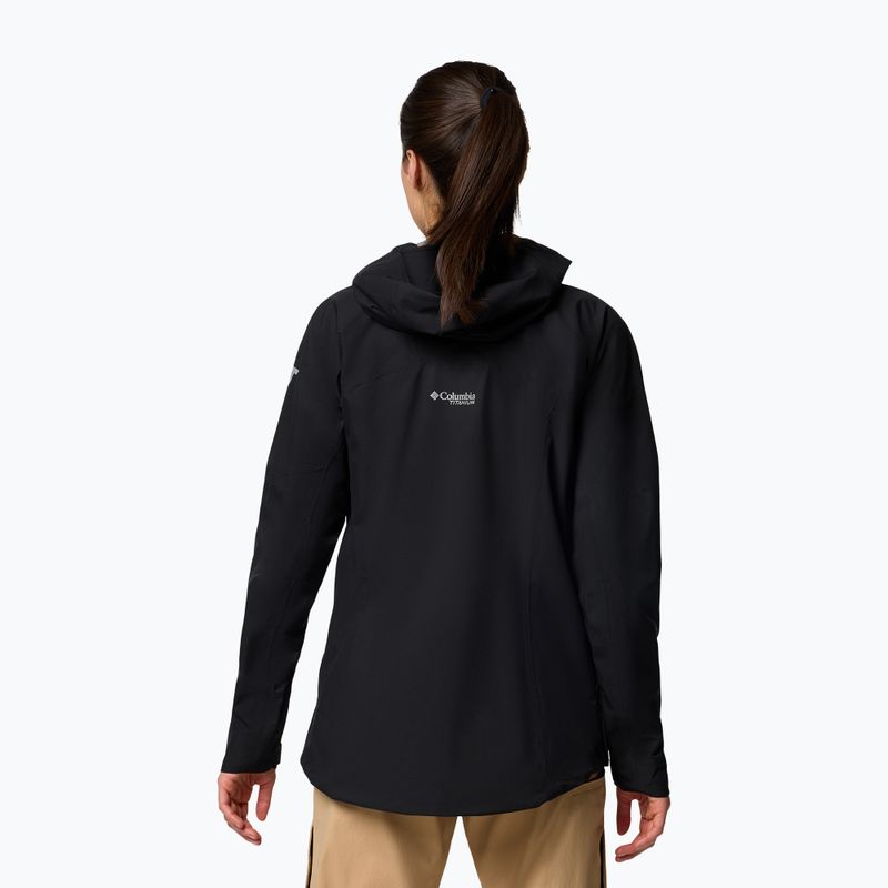 Kurtka softshell damska Columbia Northwest Explorer 3L Shell black 3