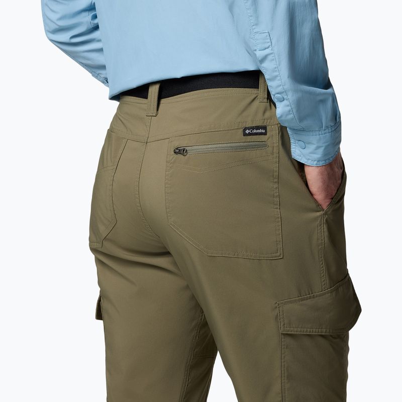 Spodnie trekkingowe męskie Columbia Skien Valley Cargo stone green 6