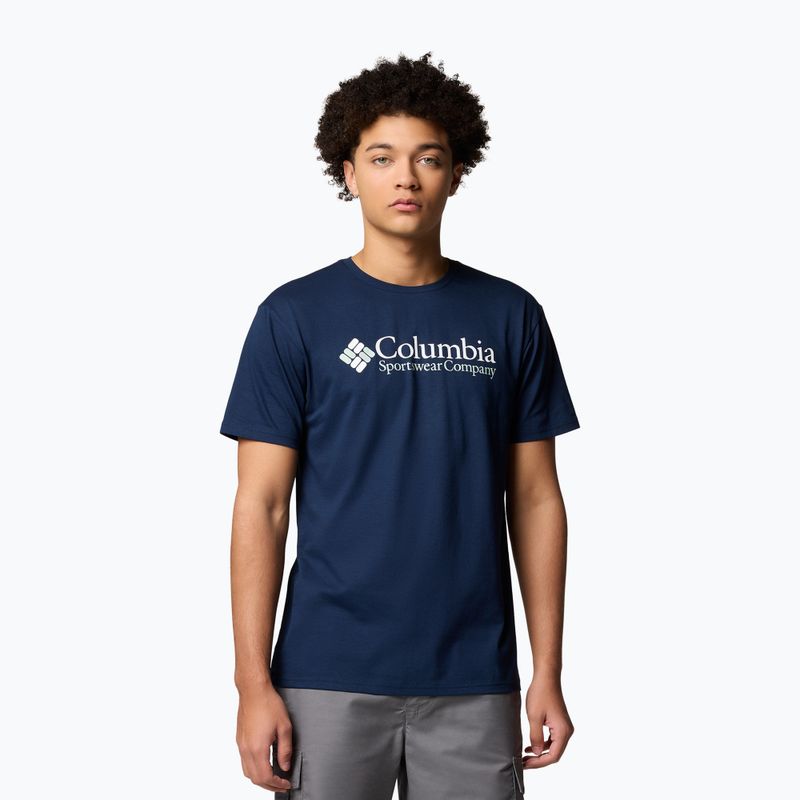 Koszulka męska Columbia CSC Basic Logo collegate navy