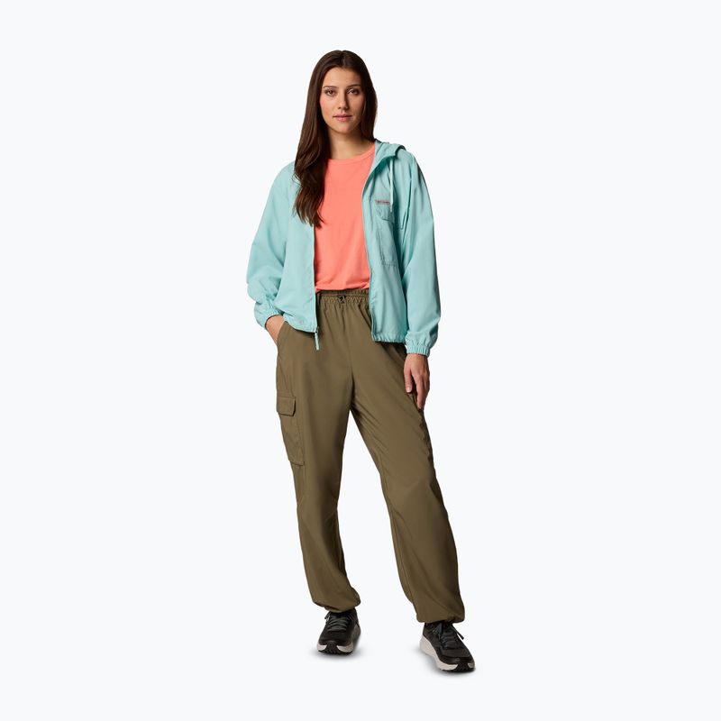 Bluza trekkingowa damska Columbia Skien Valley Hooded spray 2