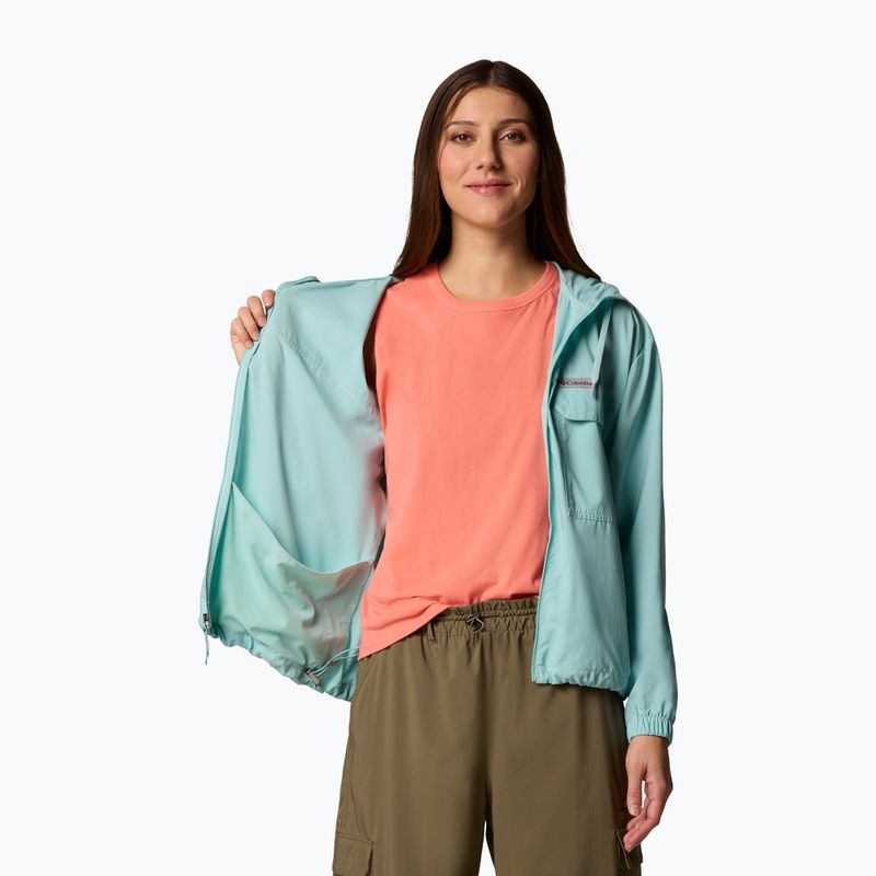 Bluza trekkingowa damska Columbia Skien Valley Hooded spray 5