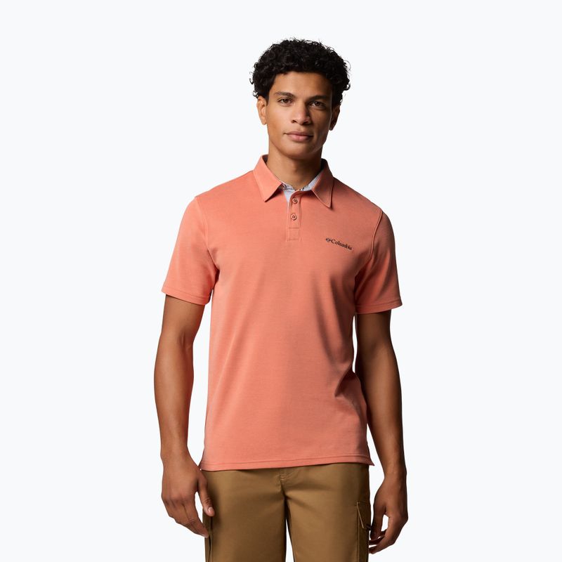 Koszulka  męska Columbia Nelson Point Polo tuscan