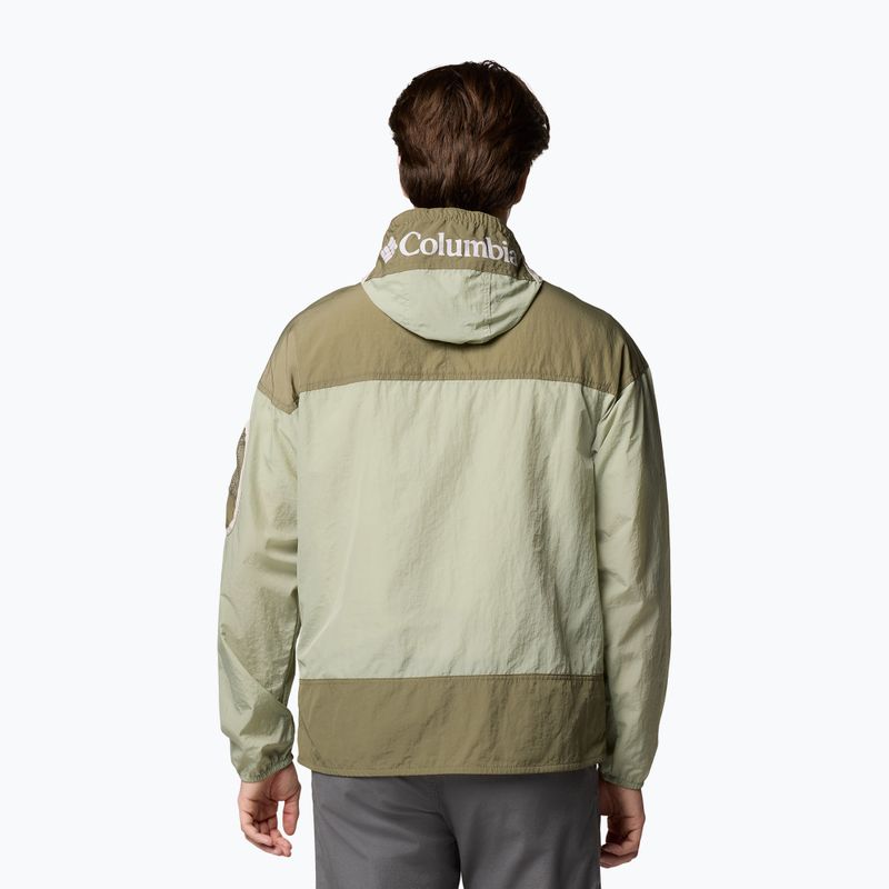 Kurtka softshell męska Columbia Challenger II Windbreaker safari/stone green 2