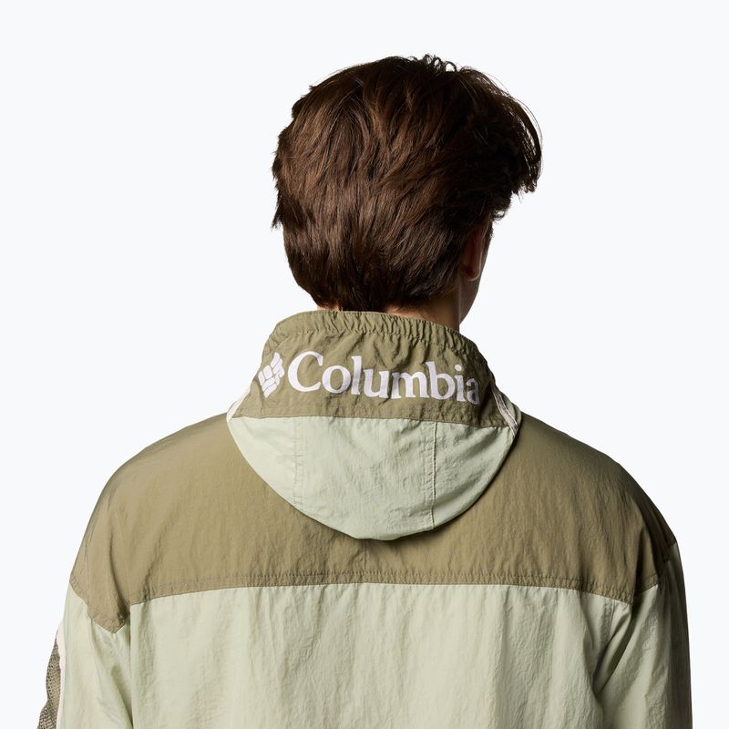 Kurtka przeciwwiatrowa męska Columbia Challenger II Windbreaker safari/stone green 6