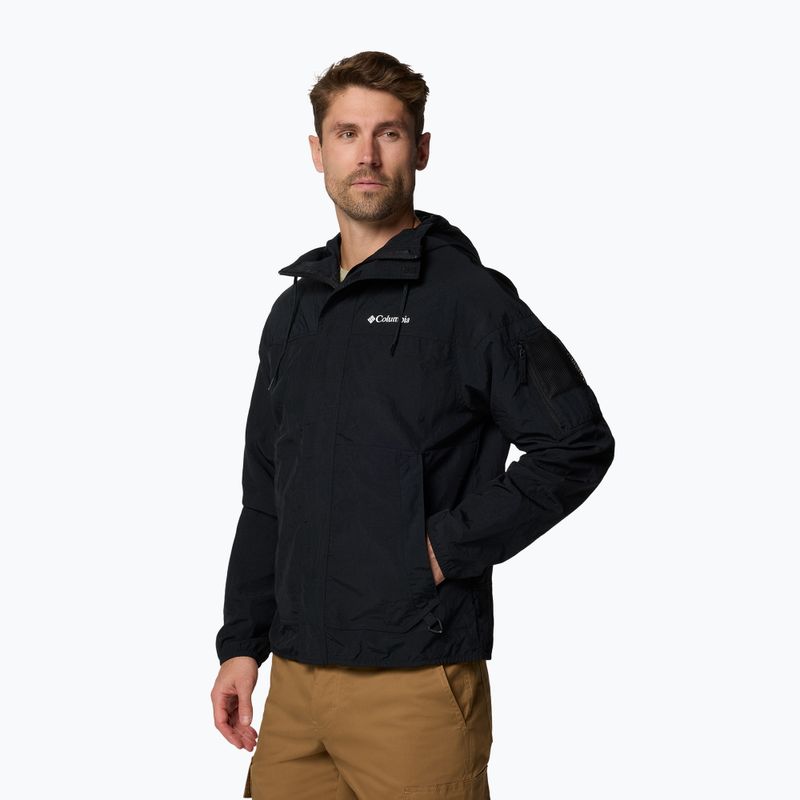 Kurtka przeciwwiatrowa męska Columbia Challenger II Windbreaker black 3