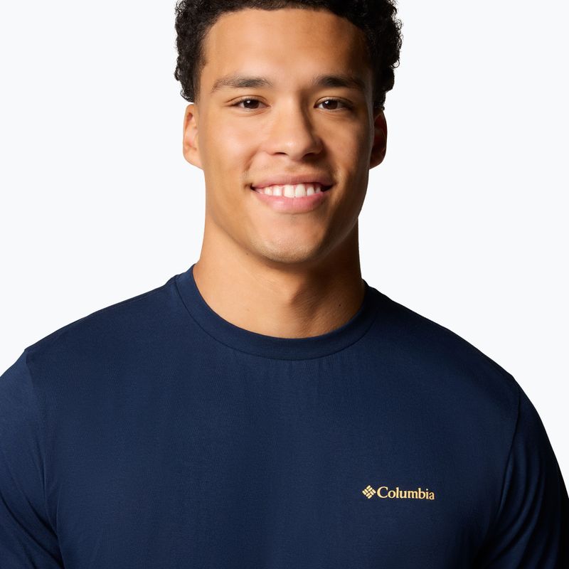 Koszulka męska Columbia Kettle River Back Graphic Tee collegiate navy 4