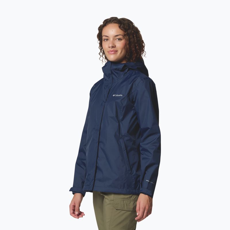 Kurtka 3w1 damska Columbia Arcadia II collegiate navy 4