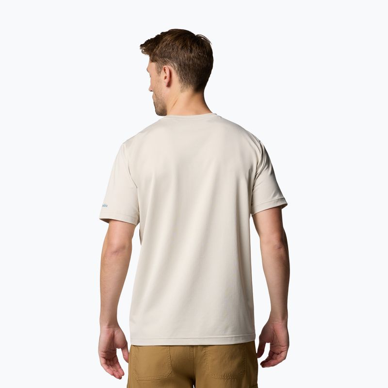 Koszulka męska Columbia Ice Lake II SS Tee dark stone/peak direction 3