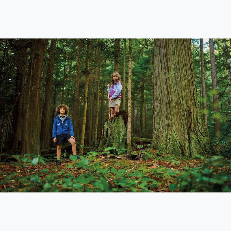 Kurtka przeciwwiatrowa dziecięca Columbia Spire Valley Windbreaker mountain blue/collegiate navy/ripple blue 7