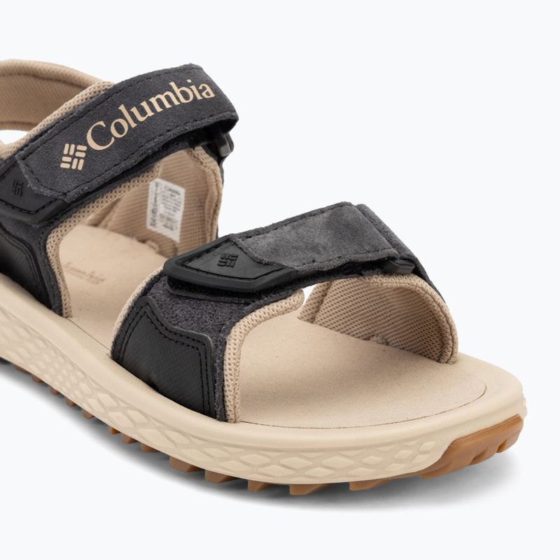 Sandały męskie Columbia Konos Hiker 2-Strap shark/ancient fossil 7