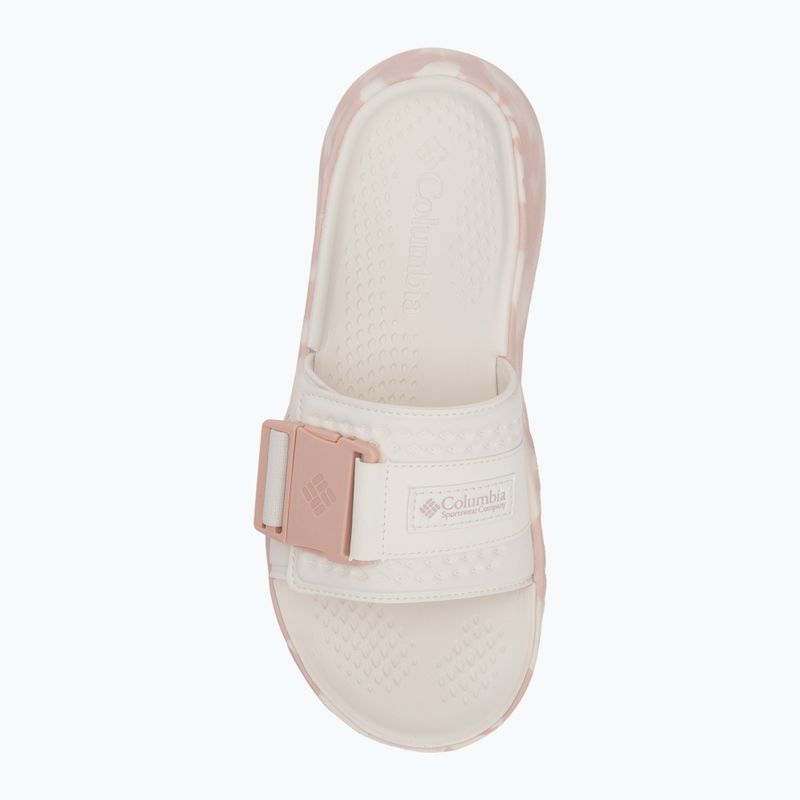 Klapki damskie Columbia Peakfreak Roam sea salt/pink haze 5