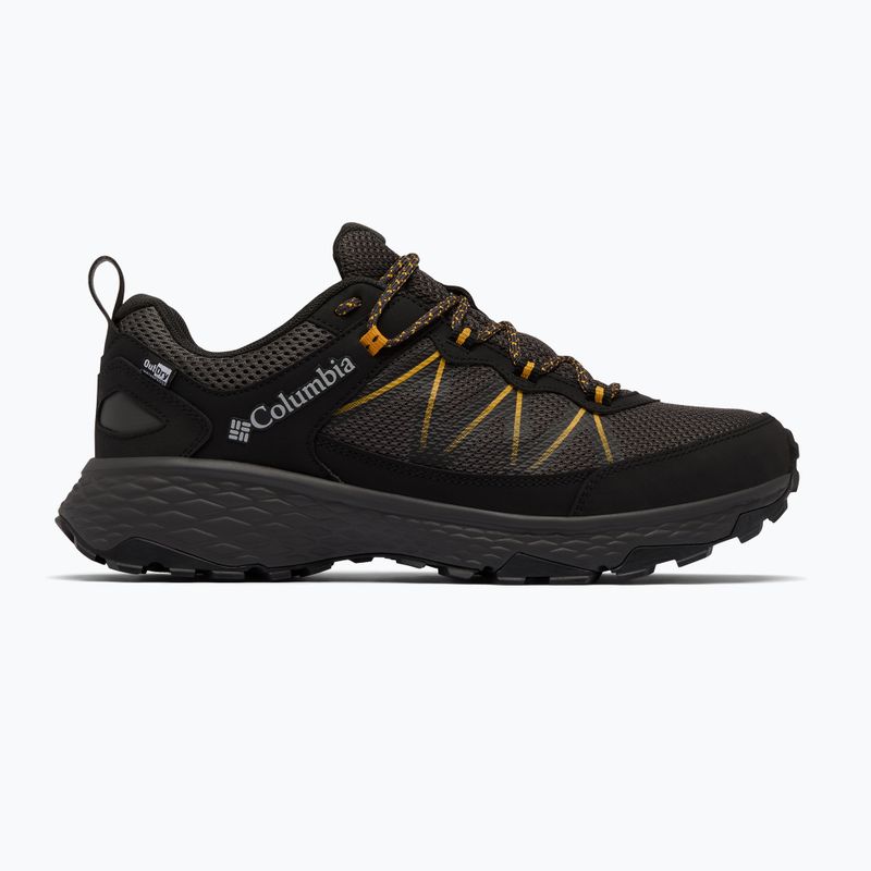 Buty trekkingowe męskie Columbia Peakfreak Rush Outdry black/raw honey 10