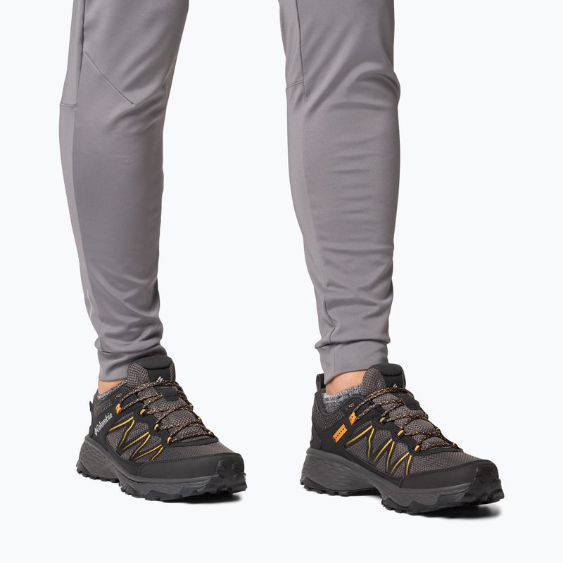 Buty trekkingowe męskie Columbia Peakfreak Rush Outdry black/raw honey 17